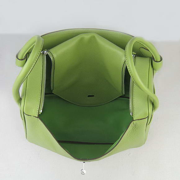 High Quality Replica Hermes Lindy 26CM Shoulder Bag Green